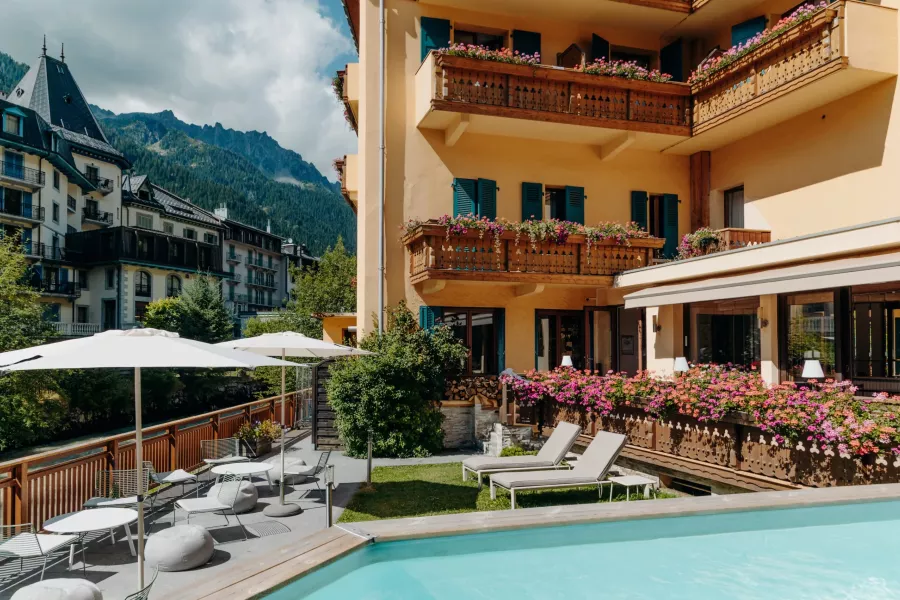 Garden services hôtel lyret Chamonix
